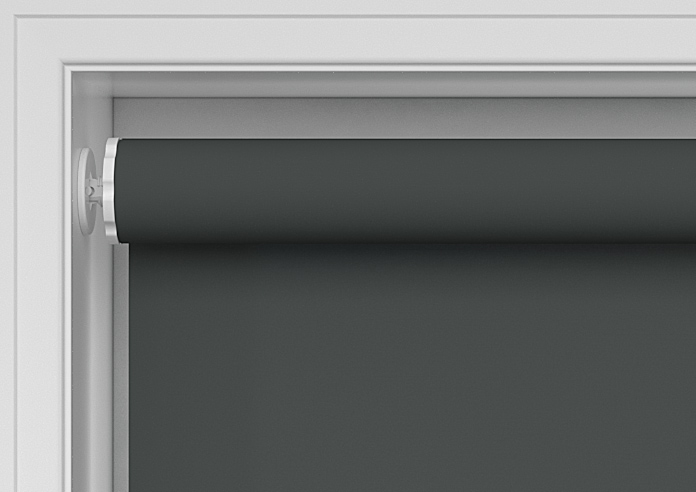 Amalfi, Pitch Black - Twist&Fit Roller Blind - Image 9